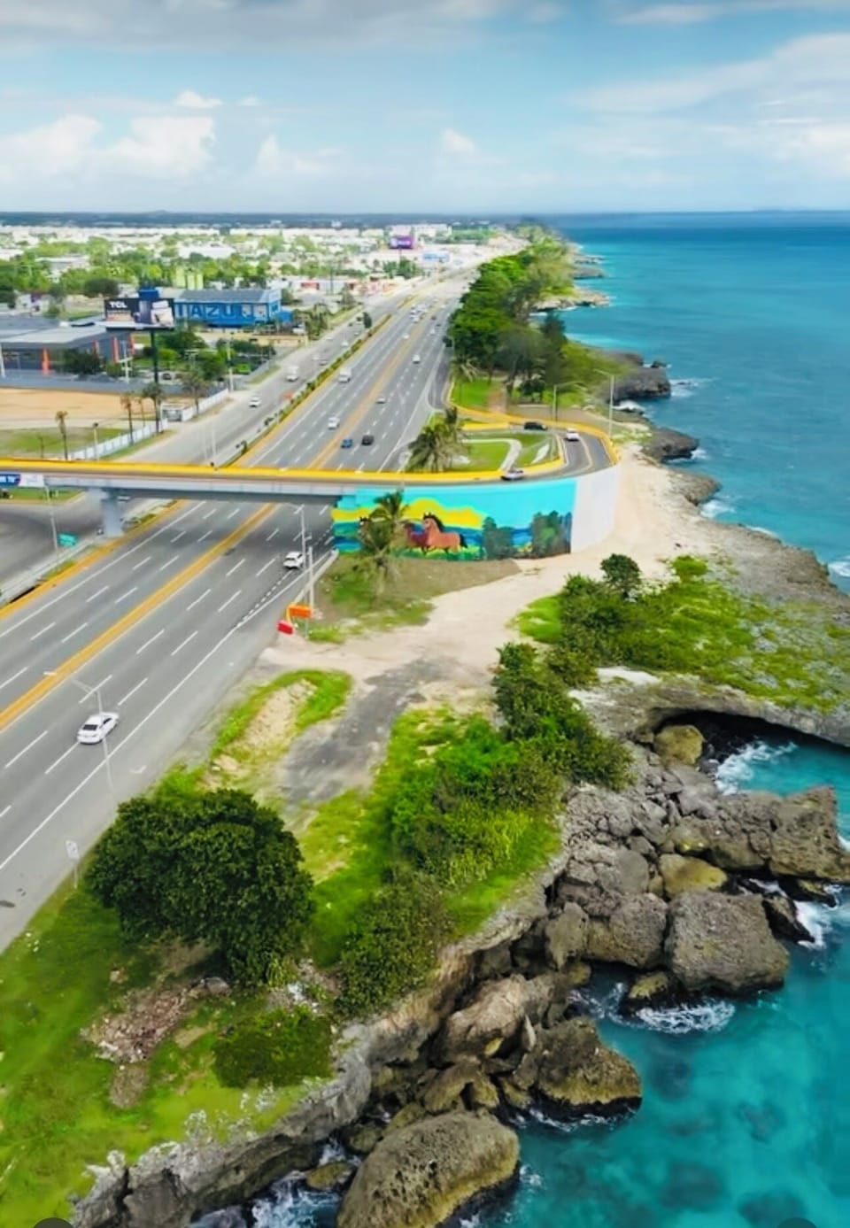 Aerial view