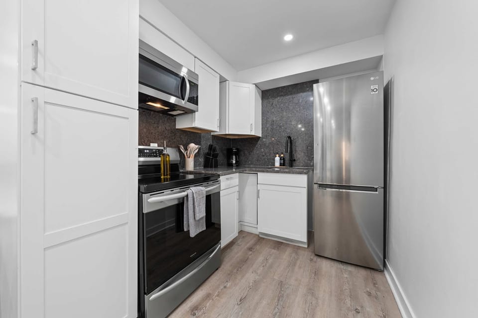 Fully equipped kitchen with everything you need to whip up your favorite meals.