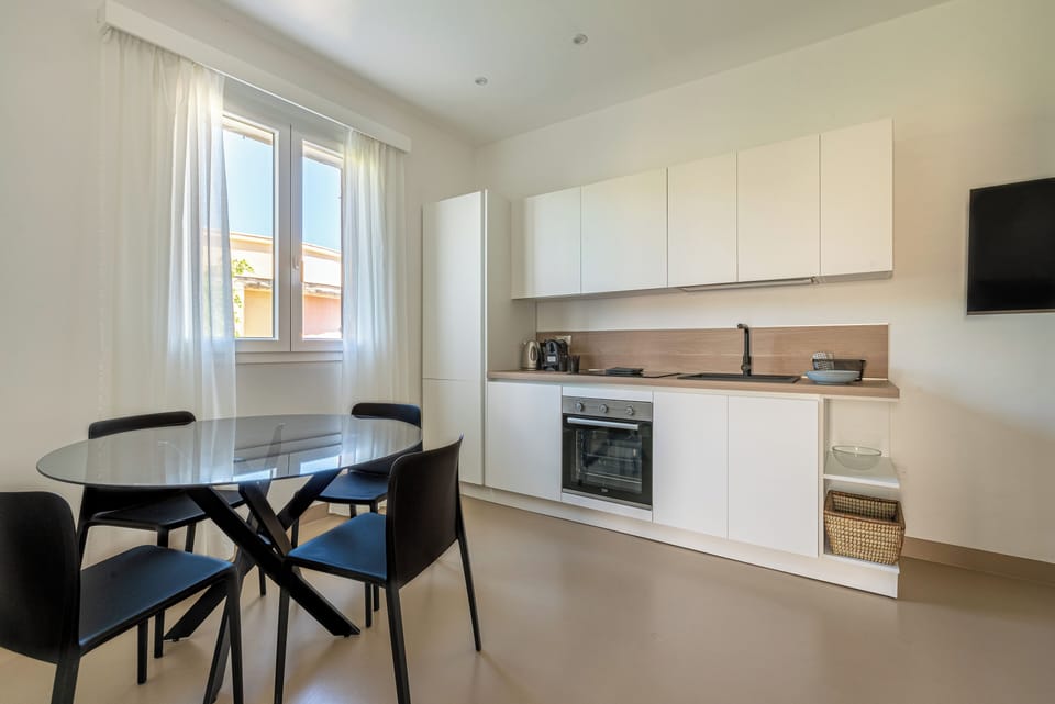 Apartment, 1 Bedroom, Balcony | Private kitchen | Espresso maker, coffee/tea maker