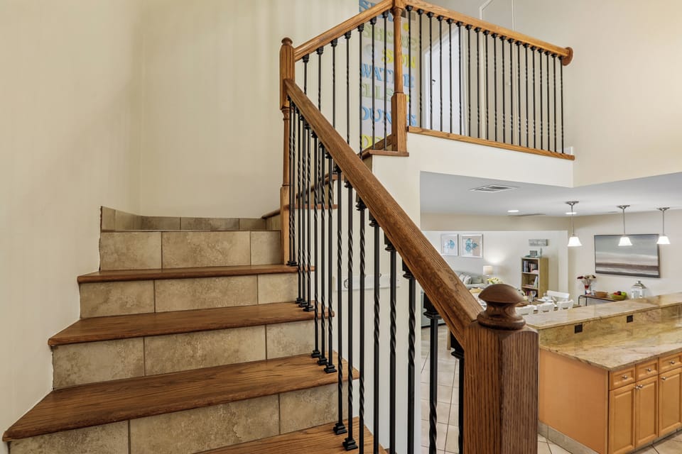 Stairs to the Secode Floor