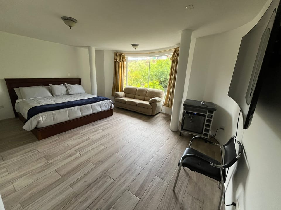 Deluxe Double Room, Private Bathroom, Garden View | Laptop workspace, blackout drapes, WiFi (free), individually decorated