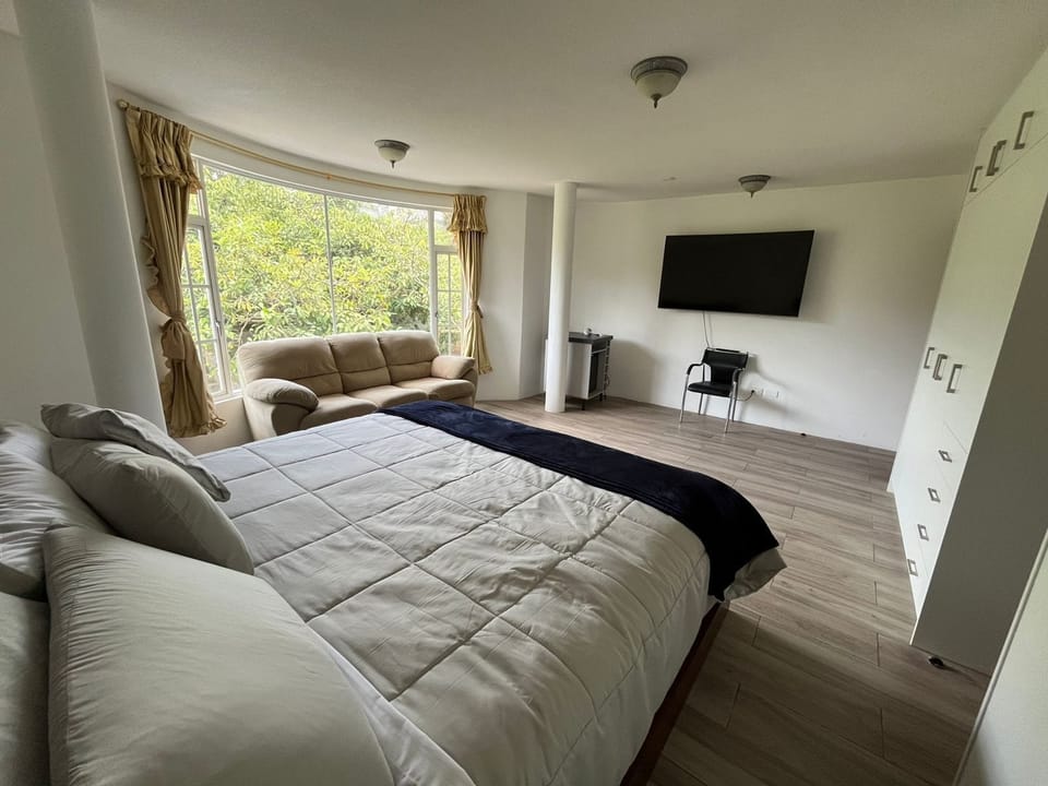 Deluxe Double Room, Private Bathroom, Garden View | Laptop workspace, blackout drapes, WiFi (free), individually decorated