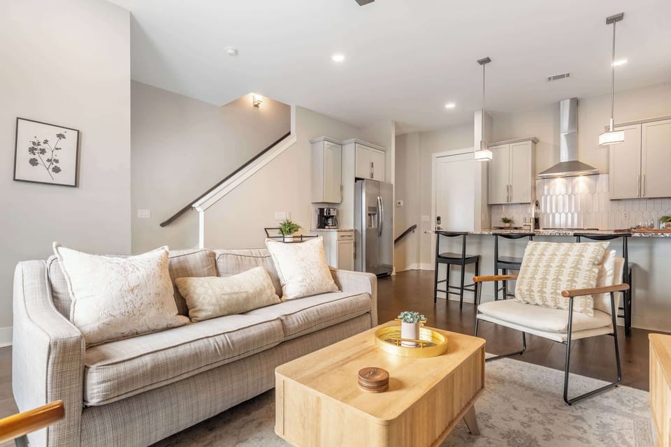 Open concept living space designed for gathering