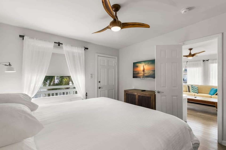 King Bedroom with TV