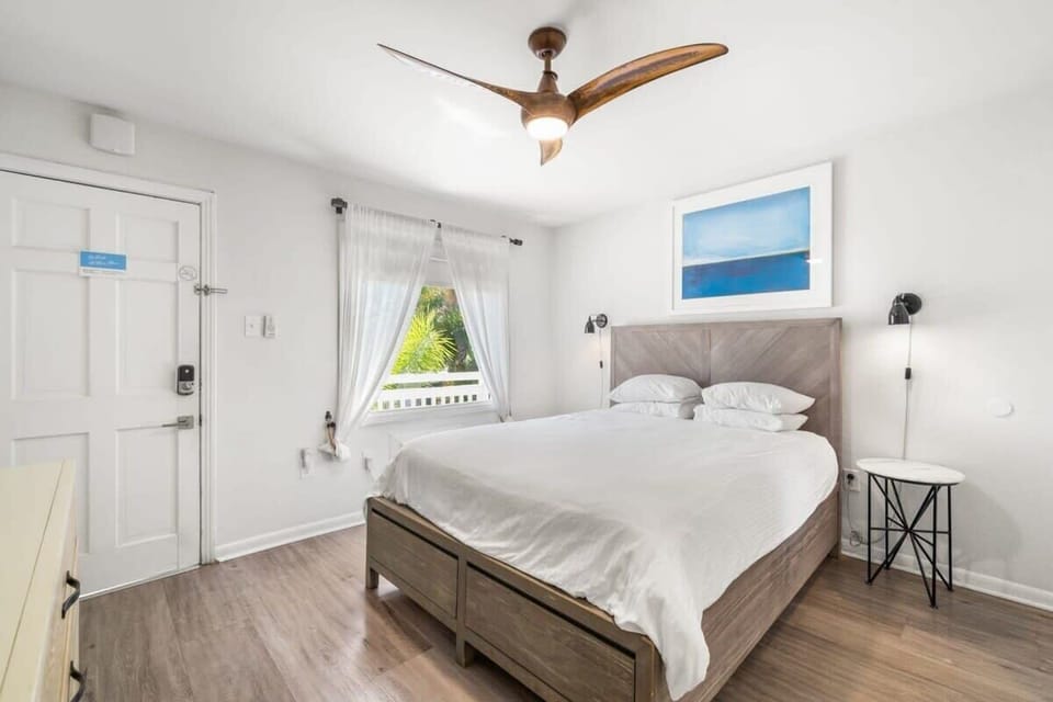 All of our rooms boast high-speed wifi, mini fridges, and ample clothing storage.