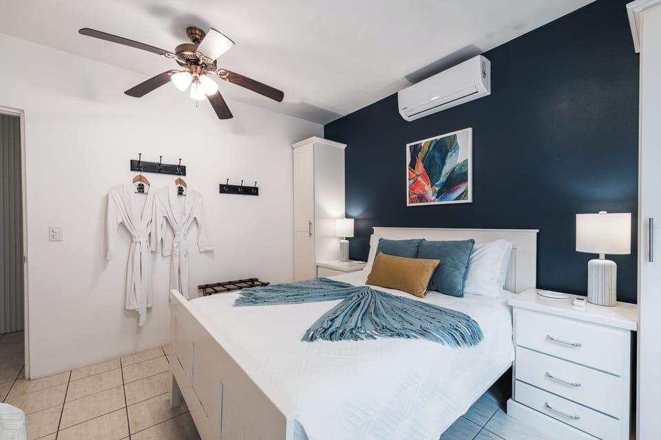 Rest easy with a queen bed and an additional single bed thoughtfully arranged for comfort.