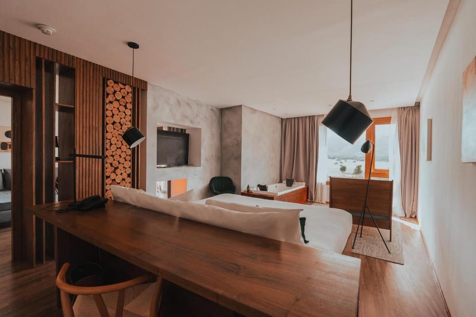 Stretch out with a spacious suite layout and cozy seating
