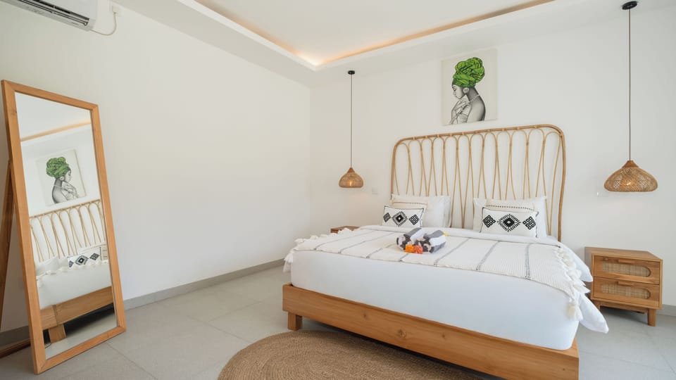 Villa, Pool View | In-room safe, desk, iron/ironing board, cribs/infant beds