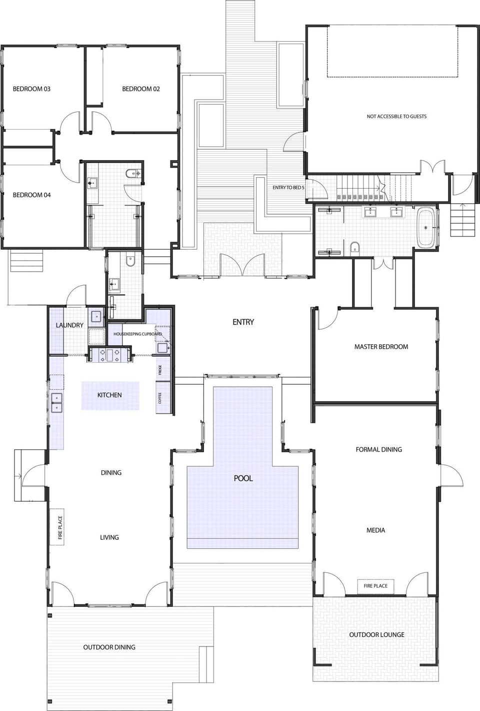 The Homestead Layout and Floorplan