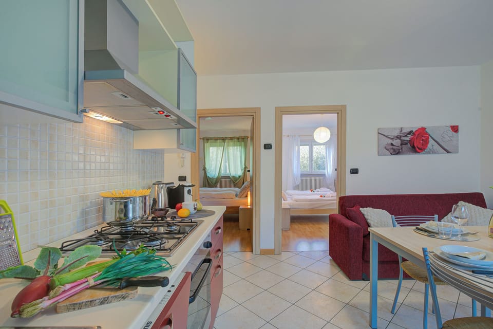 Kitchen and dining area