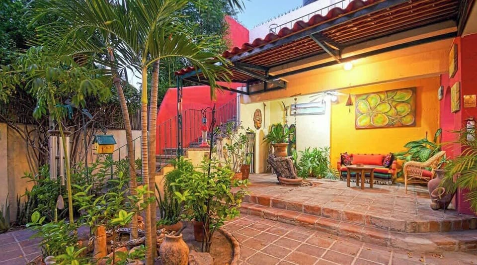 Step outside and relax in this charming garden space—ideal for a peaceful morning or evening.