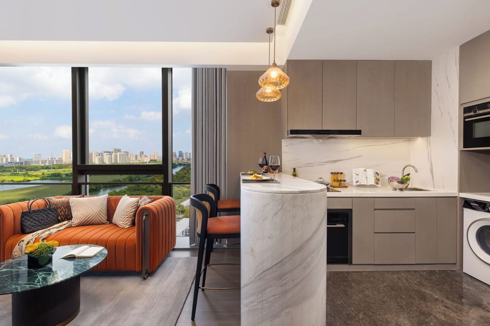 Executive Apartment, 1 Bedroom | Living area