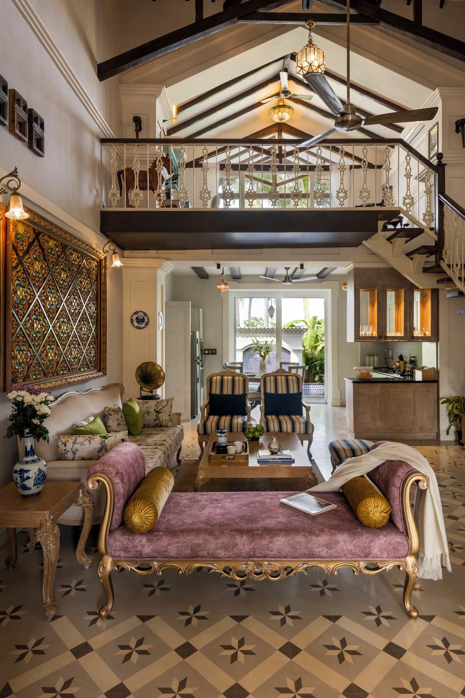 Villa, 3 Bedrooms, Private Pool | Living area | 50-inch Smart TV with digital channels