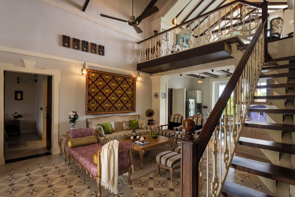 Villa, 3 Bedrooms, Private Pool | Living area | 50-inch Smart TV with digital channels