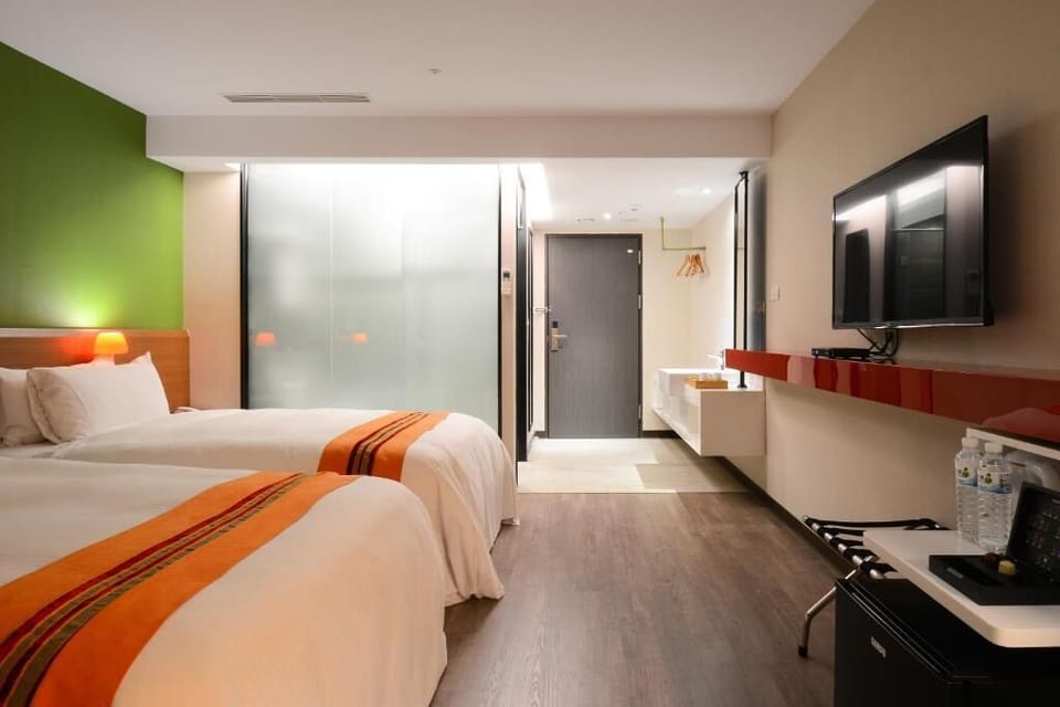 In-room safe, blackout drapes, soundproofing, free WiFi