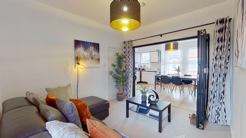 Family Apartment | Living area | 42-inch Smart TV with digital channels, Netflix, streaming services