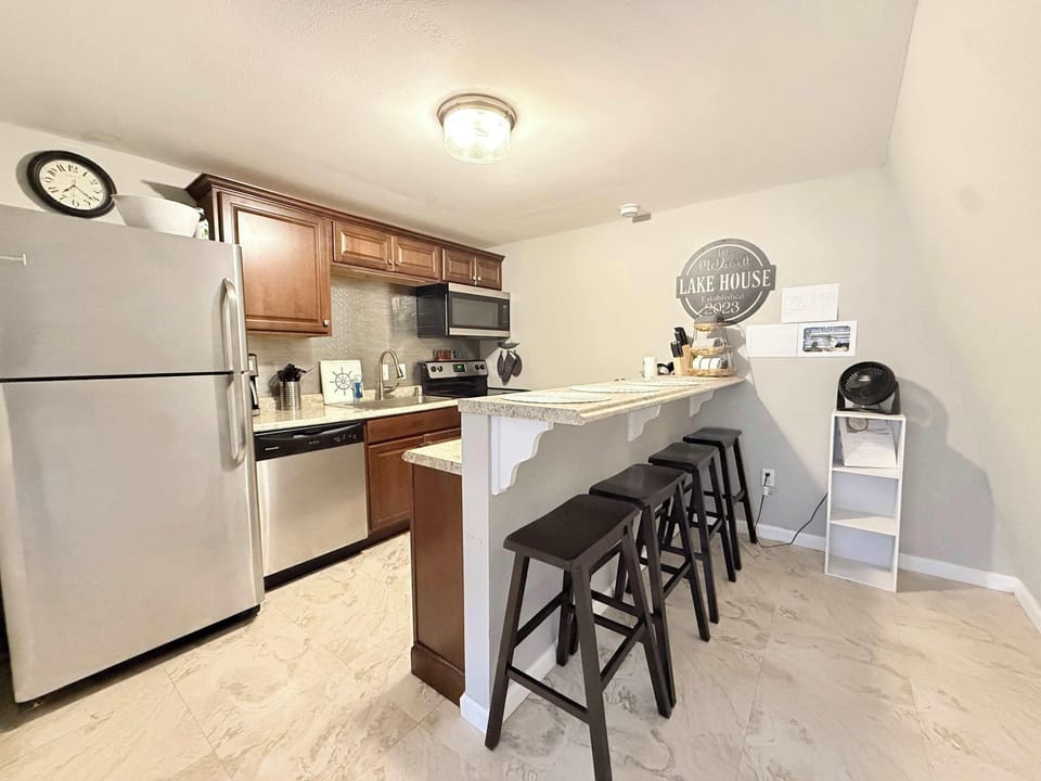 House, Multiple Beds, Kitchen (A Frame Escape) | Private kitchen