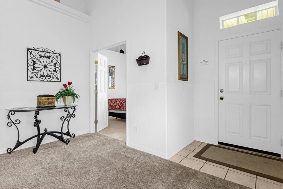 Entry Way into the Villa