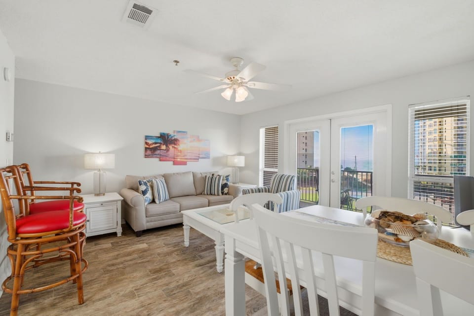 Grand Caribbean 416W- View of Living Area, Dining & Balcony