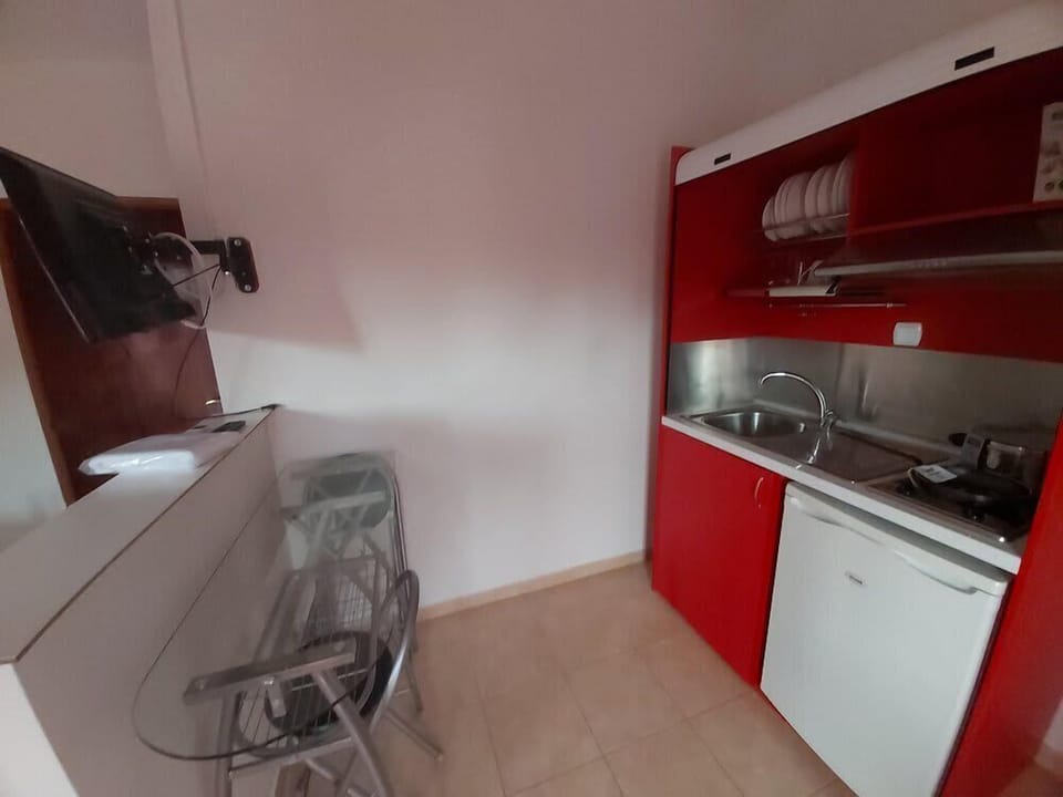 Modern kitchenette  with everything you need to cook