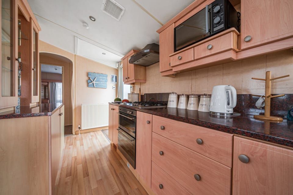 well equipped kitchen