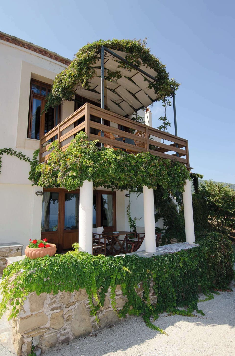 Exterior view of the premises
