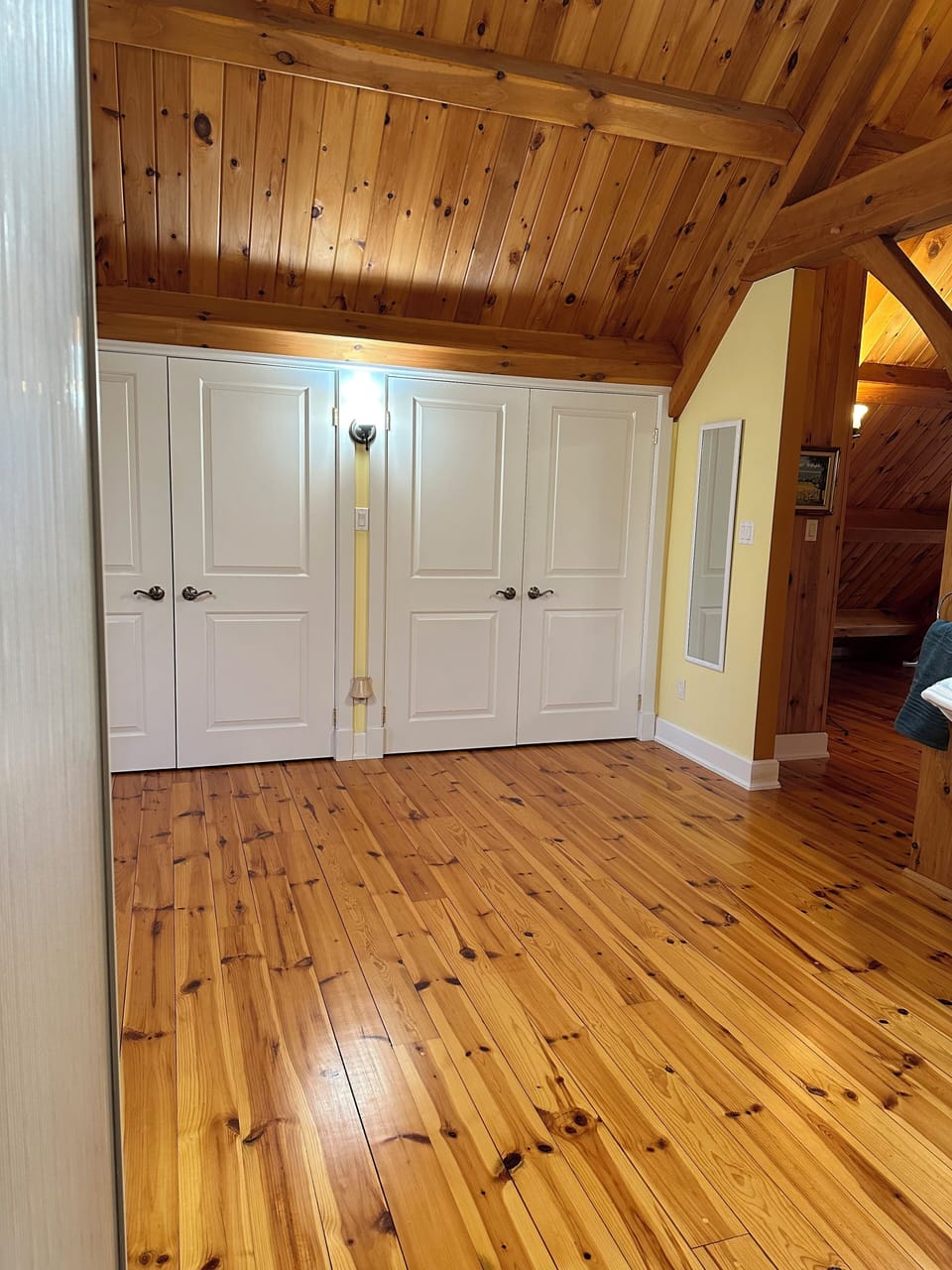 plenty of closet space in the king suite