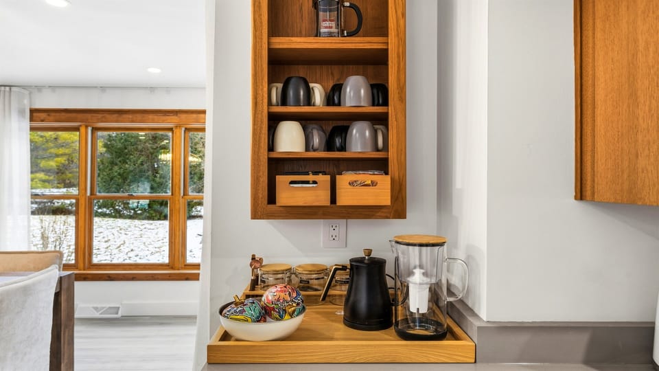 Fuel your day with our coffee station—perfect for early risers and coffee aficionados alike.