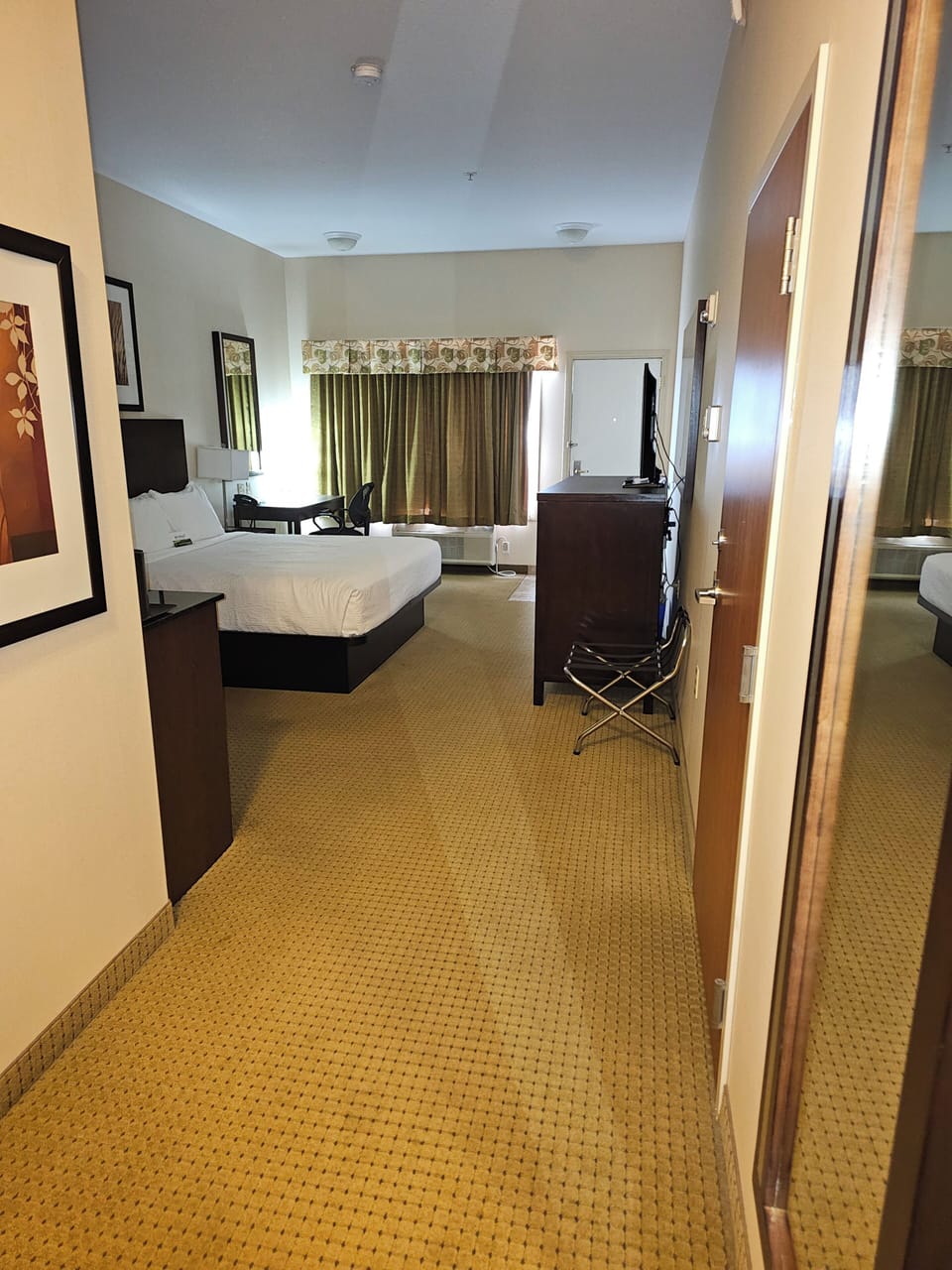 Standard Room, 1 King Bed, Roll-in Shower | Iron/ironing board, WiFi (free)