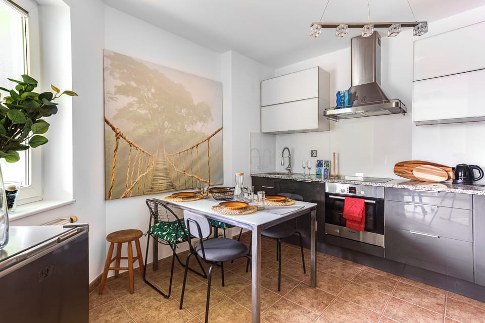 Apartment, Balcony | Private kitchen
