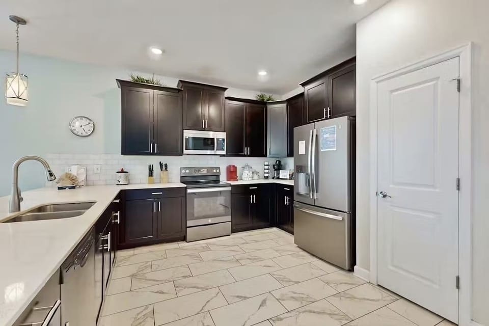 Indoors, Kitchen, Floor, Sink, Appliance