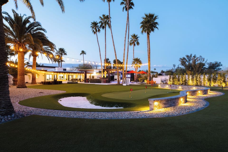 Putting Green and Sand Trap