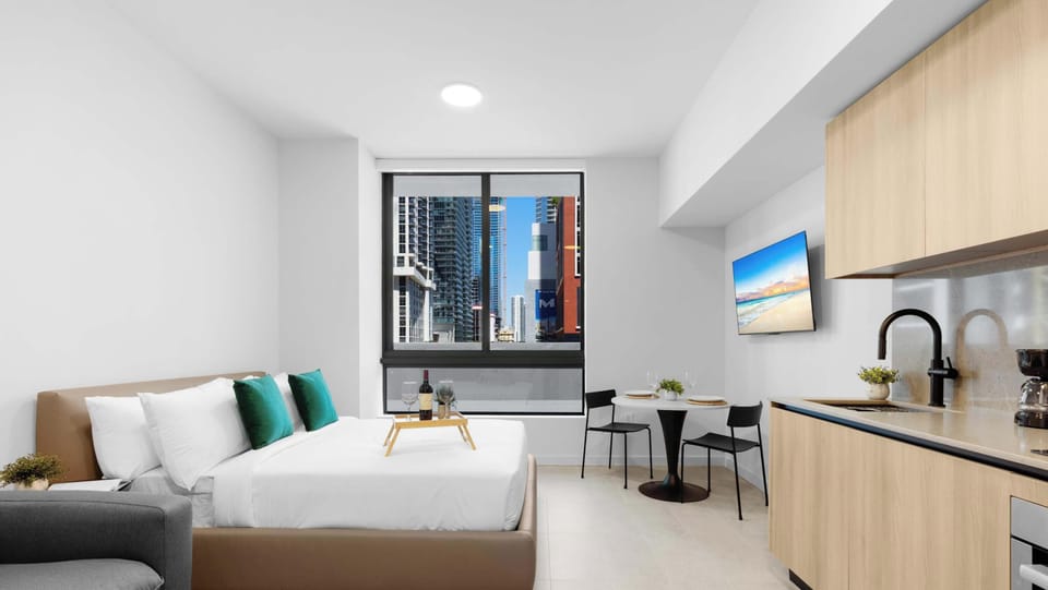 Studio - Bed and sofa bed - Open layout 