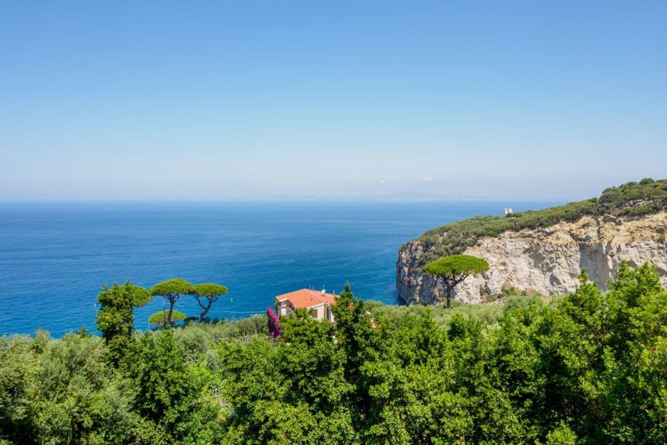 Panoramic Sea-View Terrace in the Quiet Beauty of the Sorrento Coast Apartment in Campania
