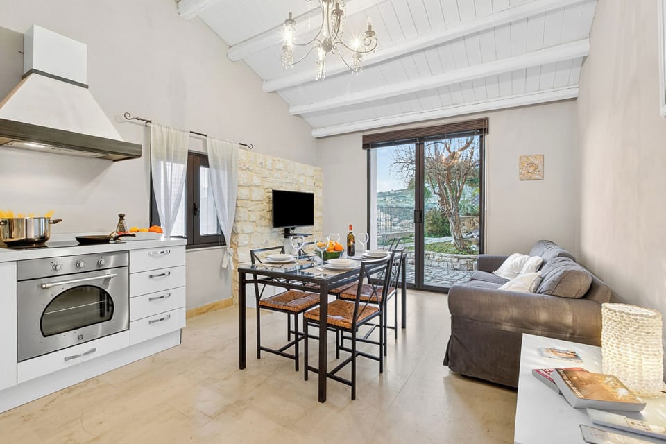 Kitchen and dining area