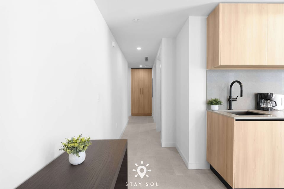 Living room - Kitchen - Open layout 