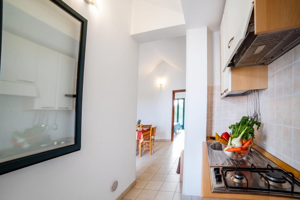 Kitchen and dining area