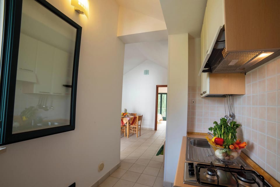 Kitchen and dining area