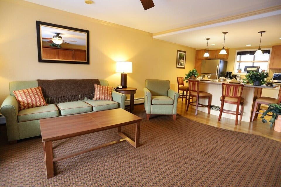 Cozy sitting area