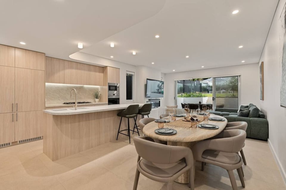Elegant dining setting perfect for family meals, celebrations and shared holiday moments.