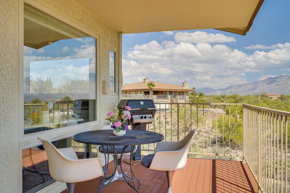 Furnished Deck | Panoramic Mountain Views