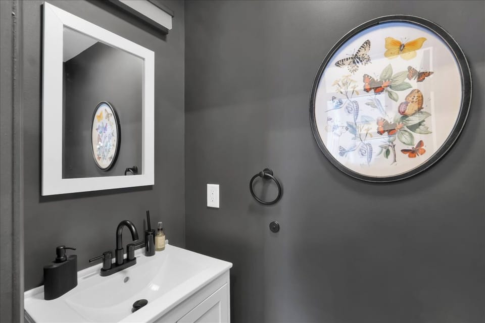 Half bathroom.