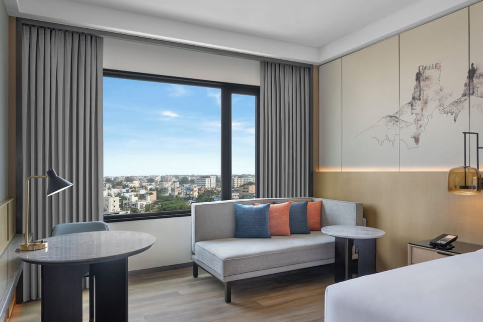 Hypo-allergenic bedding available, minibar, in-room safe, desk