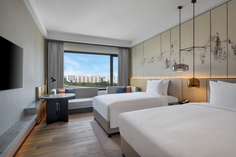 Hypo-allergenic bedding available, minibar, in-room safe, desk