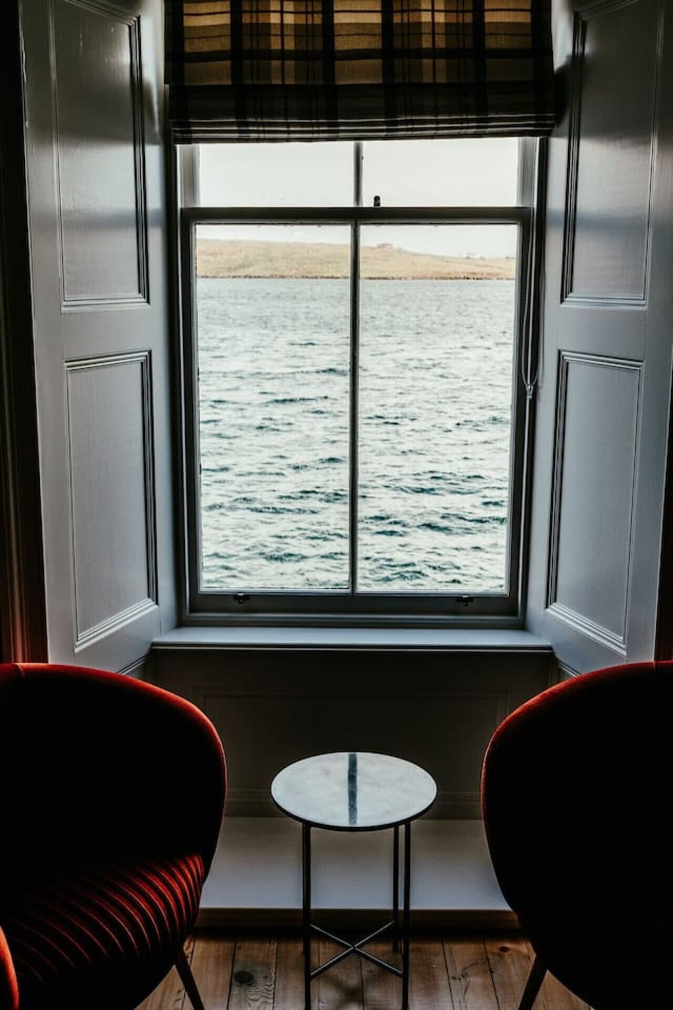 Harbour views from the window seat