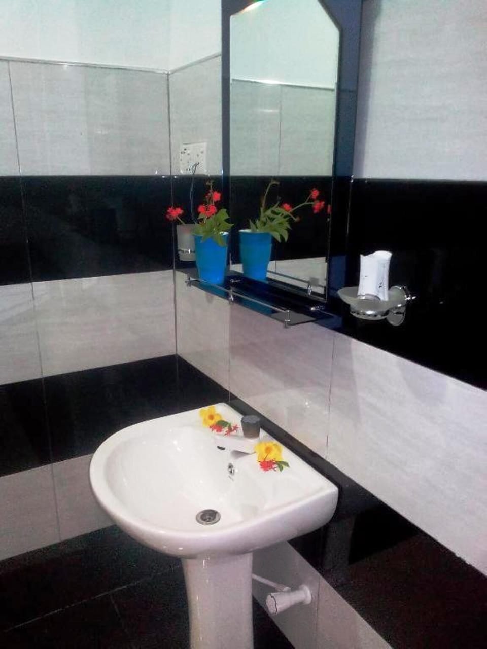Deluxe Double Room, Garden View | Bathroom | Shower, free toiletries, hair dryer, bidet