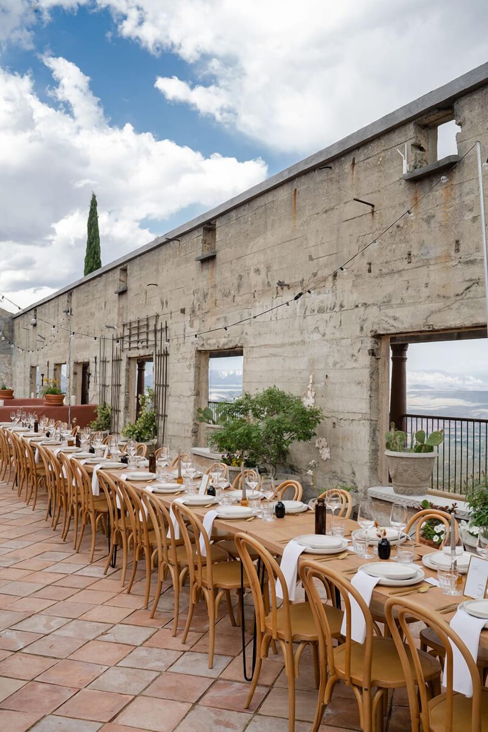 Outdoor dining
