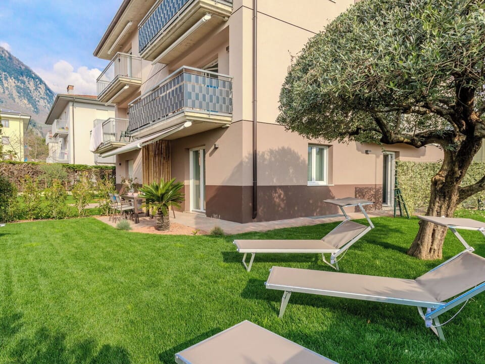 Residential Area, Home, Apartment, Balcony, Garden, Yard, Chair, Lawn, Estate, Outdoor Furniture