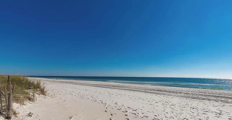 On the beach