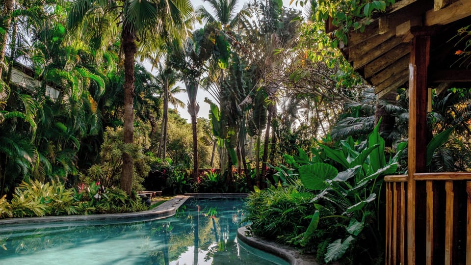 Indoor pool, outdoor pool, sun loungers